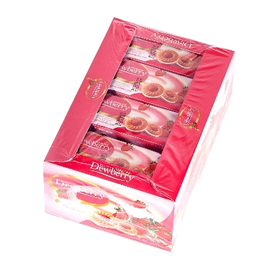 Picture of Dewberry Sandwich Cookies (Strawberry) - 432g