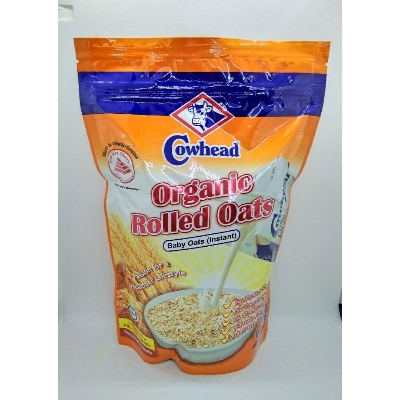 Picture of Cowhead Baby Oats Instant Organic Rolled Oats - 500gm