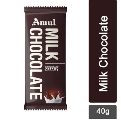 Picture of Amuls Milk Chocolate 40gm