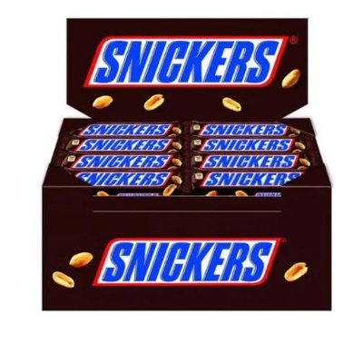 Picture of Snickers Chocolate 1Box - 20pcs x 12gm