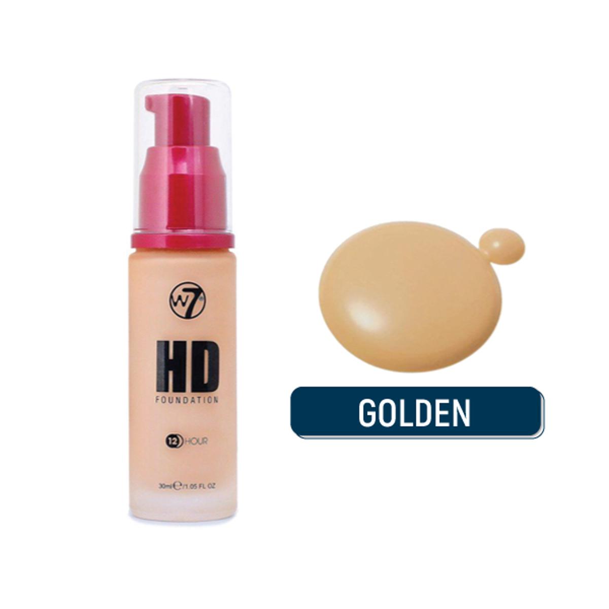 Picture of W7 HD Foundation - Golden