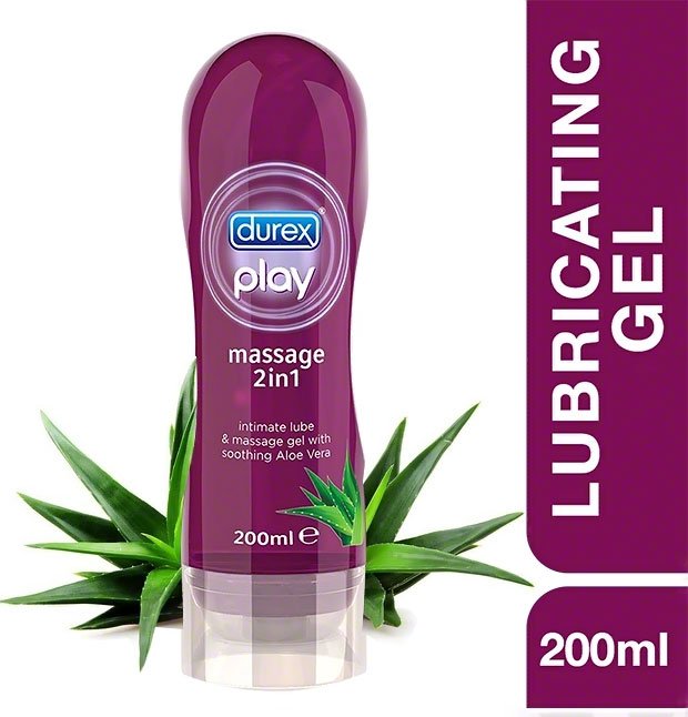 Picture of Durex Play 2 in 1 Aloe Vera Massage Lubricant Gel - 200m