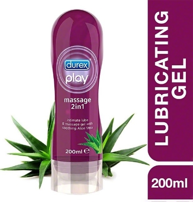 Picture of Durex Play 2 in 1 Aloe Vera Massage Lubricant Gel - 200m