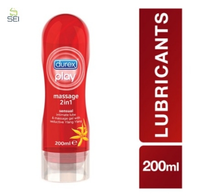 Picture of Durex Massage 2 in 1 Ylang Sensual Lub Gel - 200ml