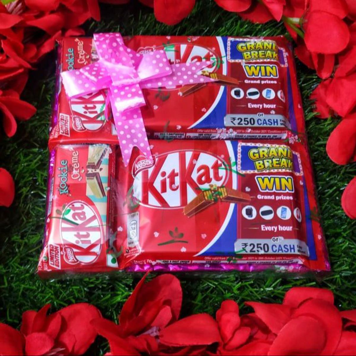 Picture of Chocolate Combo Package - 4 Pcs Chocolates Kkk