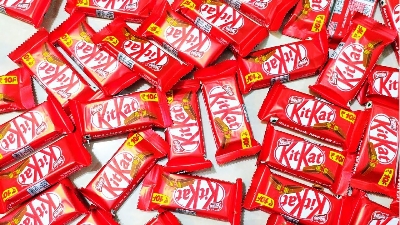 Picture of kitkat Indian12.8gm Chocolate Bar For Gift (10 Pis)