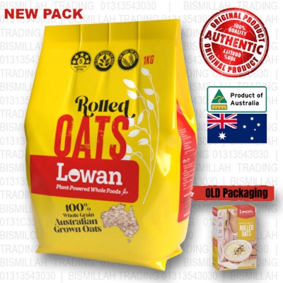 Picture of Lowan Whole Grain Rolled Oats - 1Kg