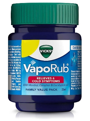 Picture of Vicks Vaporub Relieves 6 Cold Symptoms 25ml