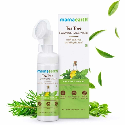 Picture of Mamaearth Tea Tree Foaming Face Wash With Tea Tree & Salicylic Acid 150M