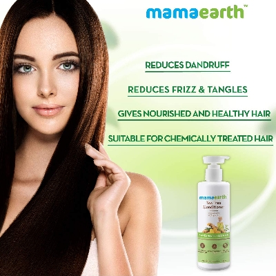 Picture of Mamaearth Tea Tree Shampoo for Dandruff Free Hair With Tea Tree & Ginger Oil 250ml INDIAN