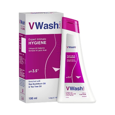 Picture of V Wash Plus Intimate Hygiene Wash 100 ml Indian