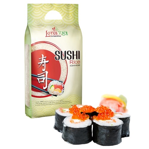 Picture of Lotus Sushi Rice 1 Kg (Sushi)