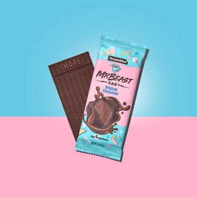 Picture of Mr Beast Feastables Original Chocolates 60gm