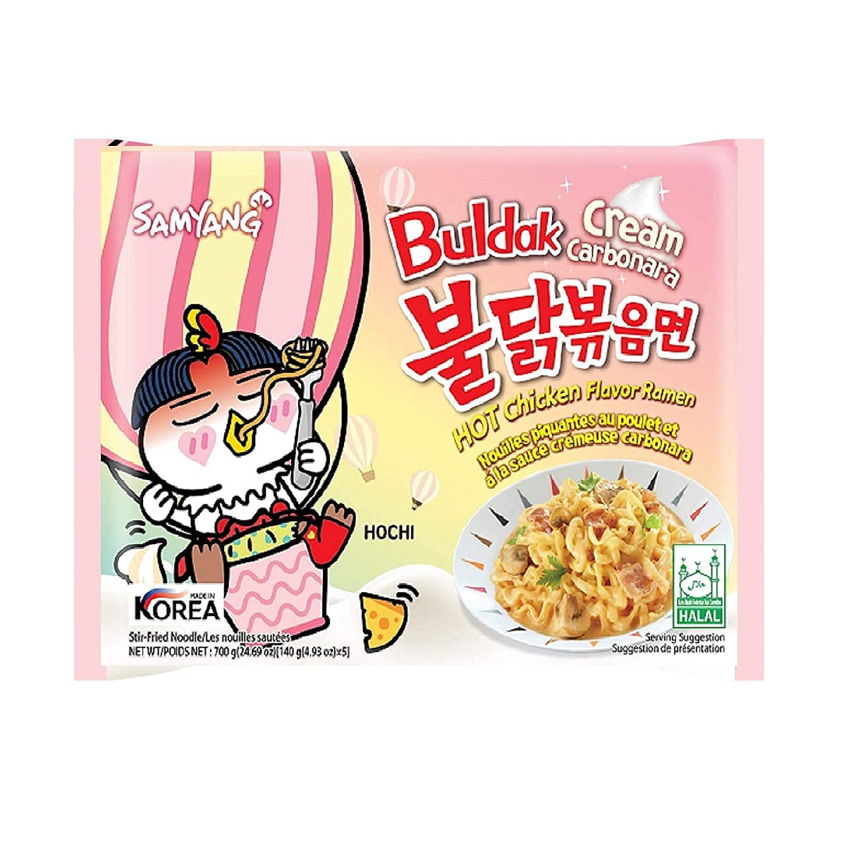Picture of Samyang Buldak Carbonara Ramen Noodles140g (Korea)
