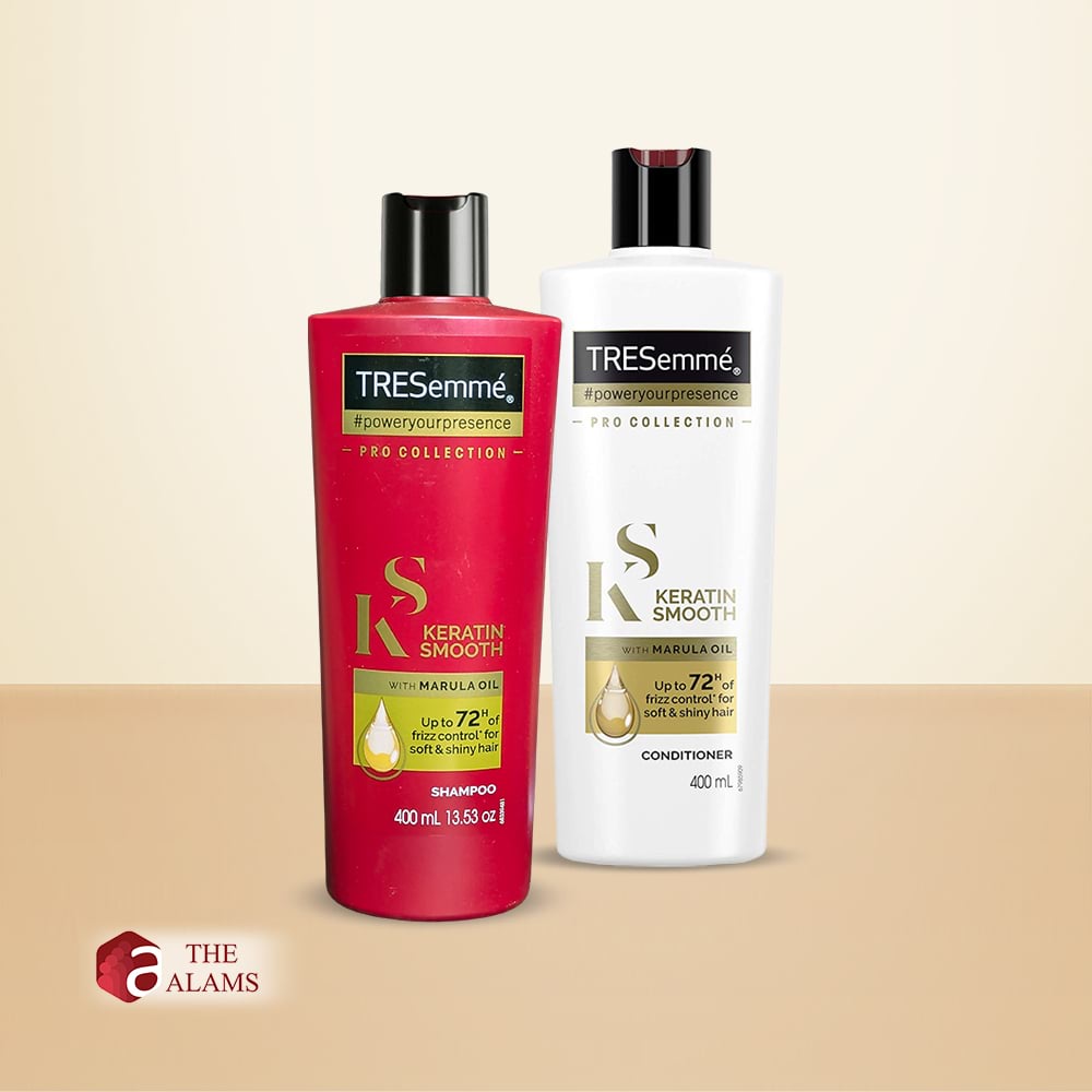 Picture of Tresemme Keratin Smooth Molecular Keratin Complex Shampoo + conditioner 400 ml (UAE)