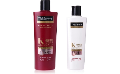 Picture of Tresemme Keratin Smooth Molecular Keratin Complex Shampoo + conditioner 400 ml (UAE)