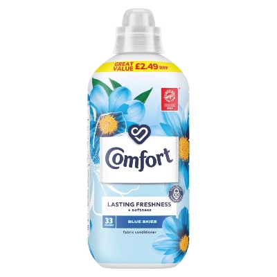 Picture of Comfort 33 Wash Blue Skies Fabric Conditioner 990ml