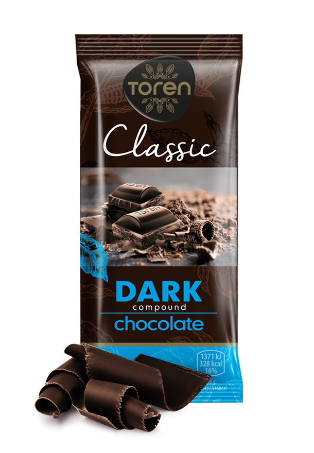 Picture of Torne Classic Compound Dark Chocolate 52 Grams (Turkey)