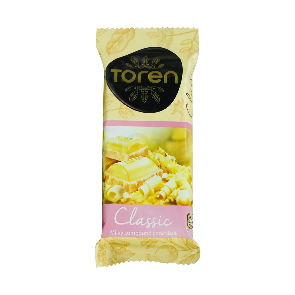 Picture of Toren Classic White Chocolate 52gm