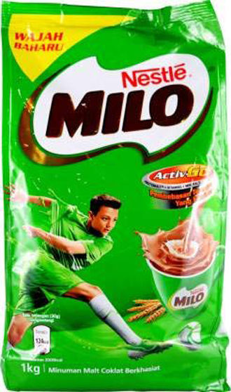 Picture of Milo Instant Malt Chocolate Drinking Powder Tin 1Kg