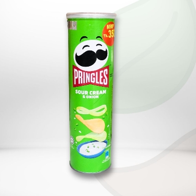 Picture of Pringles Sour Cream & Onion Potato Chips 134gm