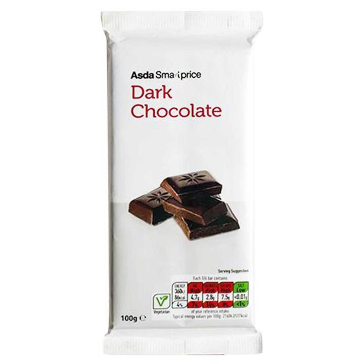 Picture of Asda Dark Chocolate - 100gm