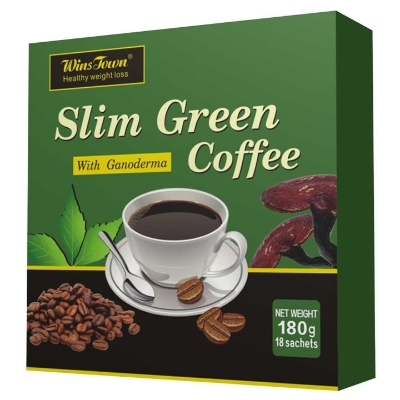 Picture of Wins Town Slim Ganoderma Green Coffee (18 Satches) 180 Gm - Coffee