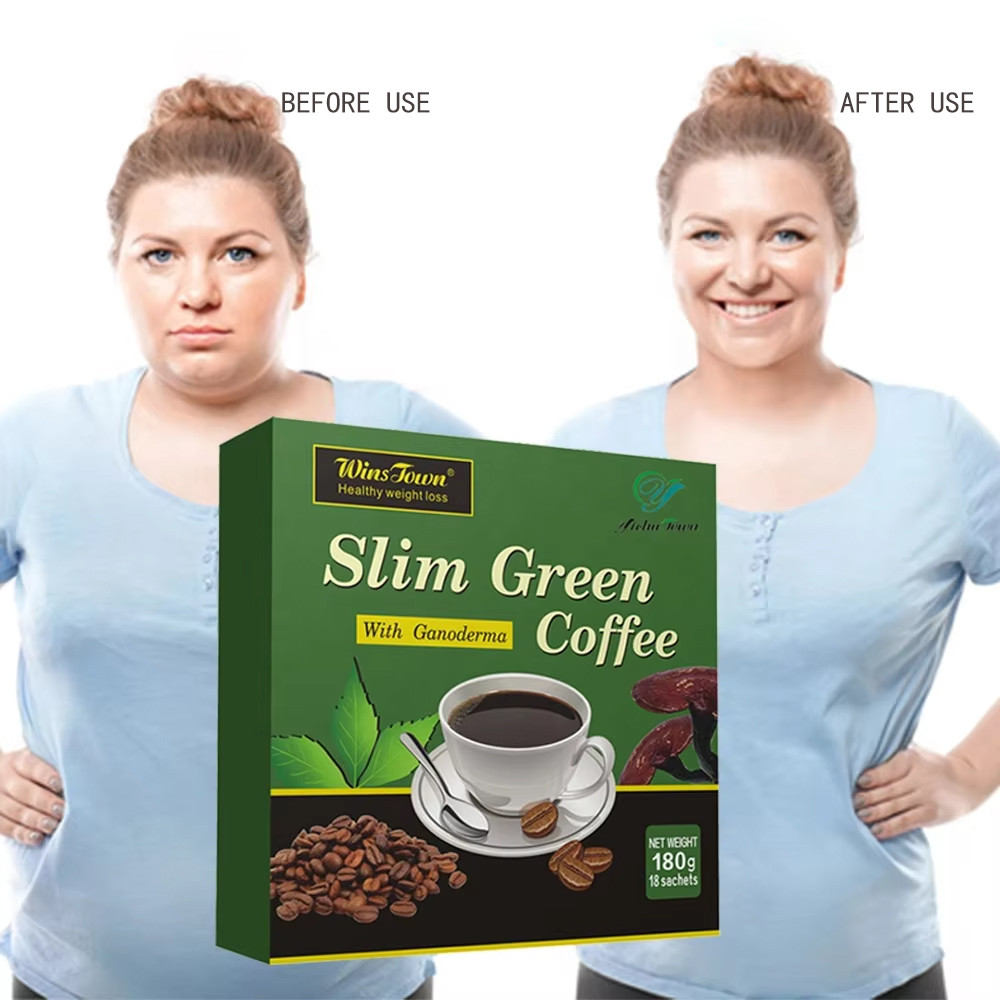 Picture of Wins Town Slim Ganoderma Green Coffee (18 Satches) 180 Gm - Coffee