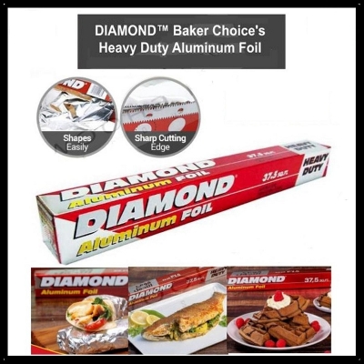 Picture of Diamond Aluminium Foil - 37.5 Sq. Ft Diamond Aluminium Foil - 37.5 Sq. Ft