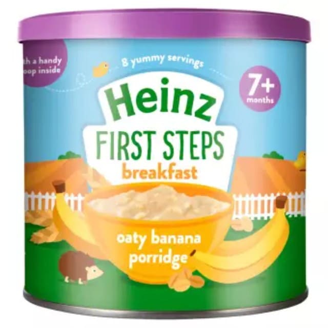 Picture of Heinz First Steps Breakfast Oaty Banana Porridge - 240gm From (7+ Months)