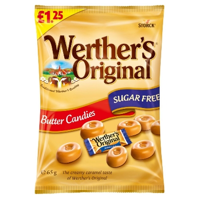 Picture of Werthers Original Sugar Free Butter Candies 80gm UK