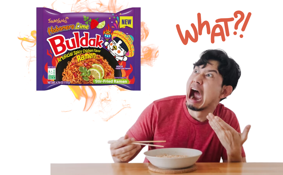 Picture of Samyang Habanero Lime Ramen Noodles (135g)