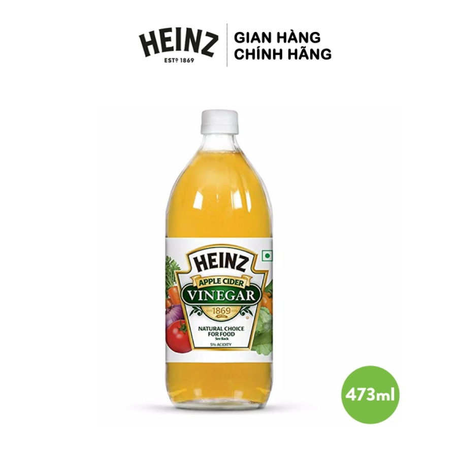 Picture of heinz apple cider vinegar with mother 473ml