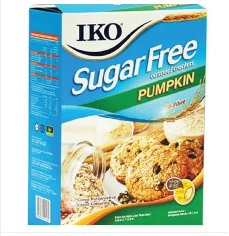 Picture of IKO Sugar Free Biscuit Oatmeal Crackers, Pumpkin 178gm (Malaysia