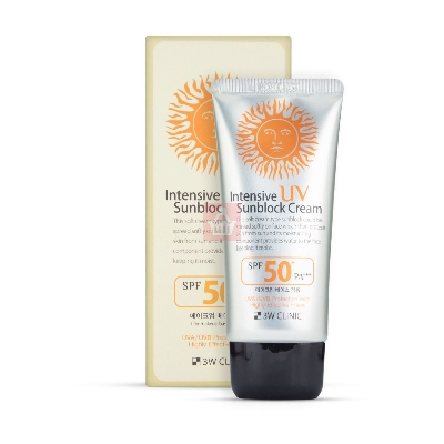 Picture of 3W Clinic Intensive UV Sunblock Cream-SPF50+ PA+++70ml