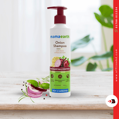 Picture of Mamaearth Onion Hair Fall Shampoo For Hair Growth & Hair Fall Control(250 Ml)