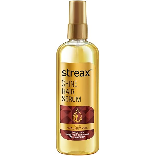 Picture of Streax Professional Hair Serum Vitariche Gloss 115ml (BD) 45ml (India) | Streax Hair Serum Vitalized with Walnut Oil 90ml / 45ml