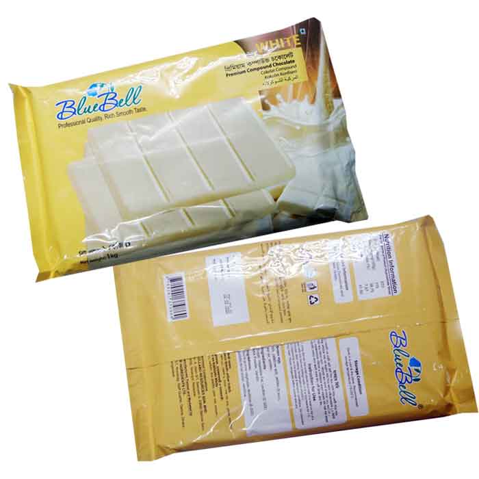 Picture of Blue Bell Premium White Compound Chocolate 1Kg