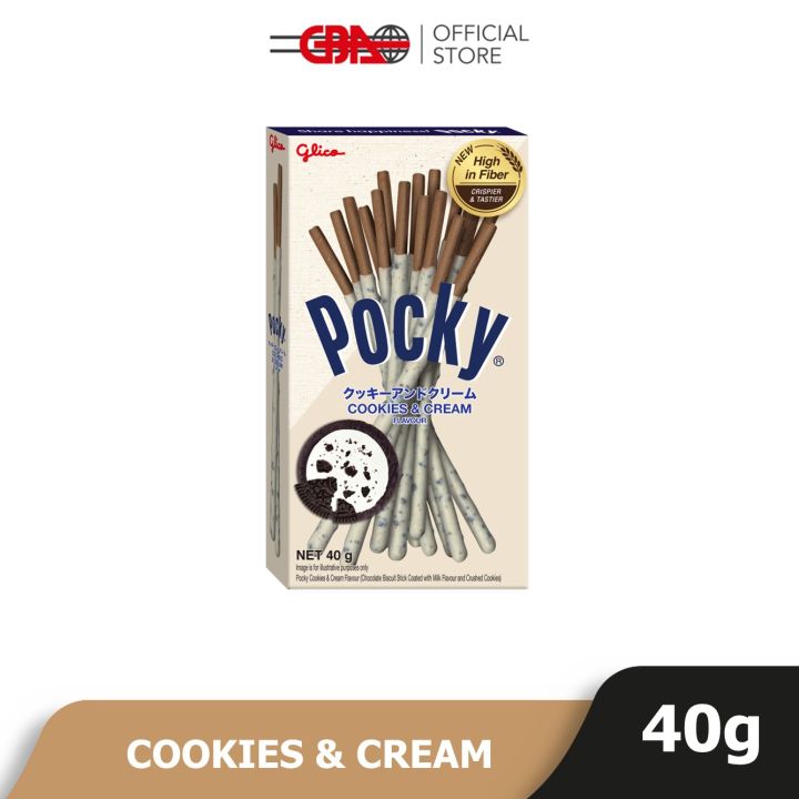 Picture of Pocky Cookies and Cream 40g