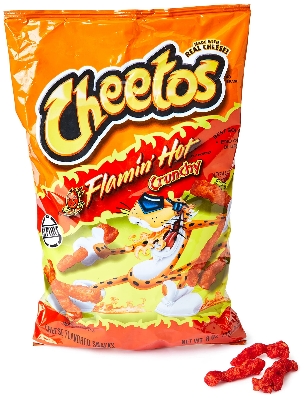 Picture of Frito-Lay Cheetos Flamin Hot Crunchy Pouch, 226.8g Usa