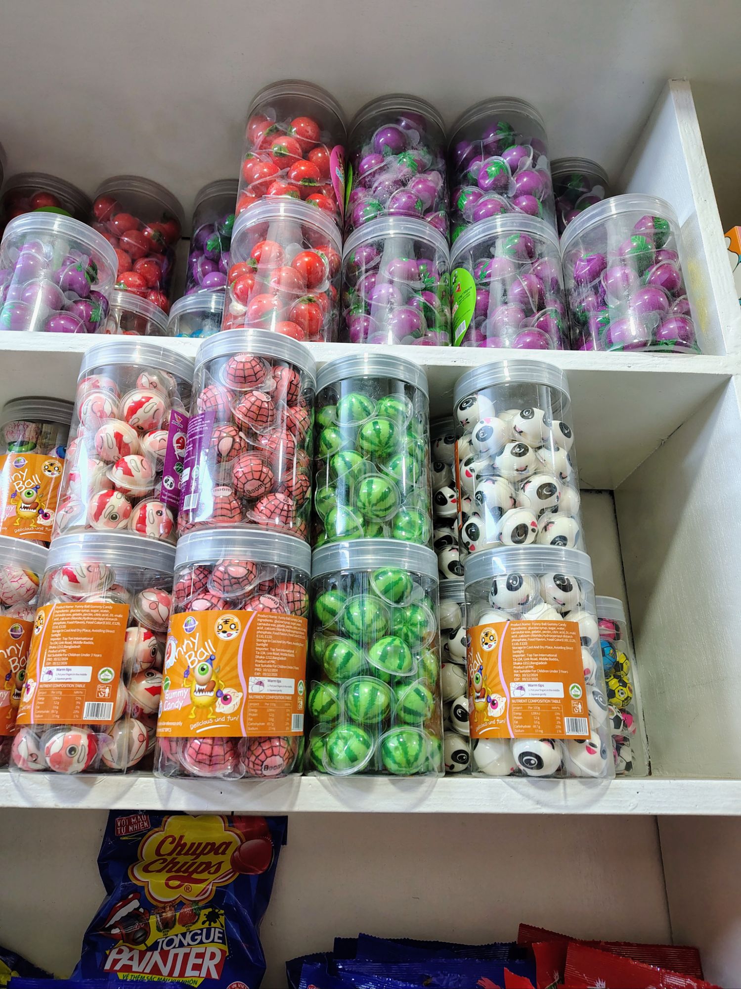 Picture of Eye Ball Gummy Candy 30 Pcs chocolate