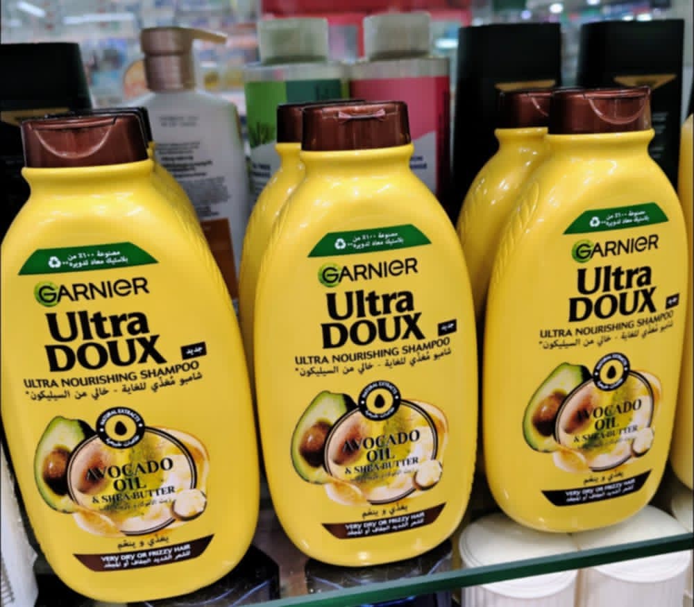 Picture of Garnier Ultra Doux AVOGADO OIL& SHEA BUTTER  Nourishing Shampoo
