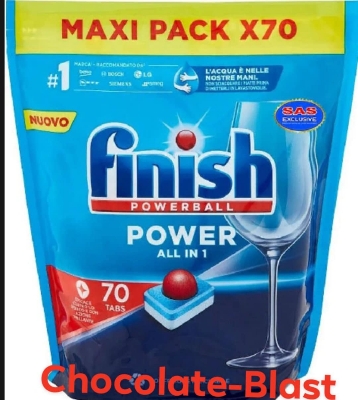 Picture of Finish Dishwasher Tablets  Powerball  All In one Deep Clean 70 pcs