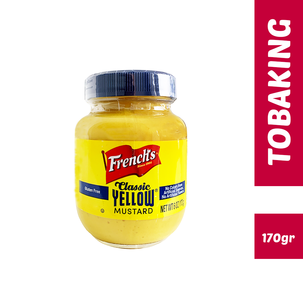 Picture of French's American Classic Yellow Squeezy Mustard Jar 170gm