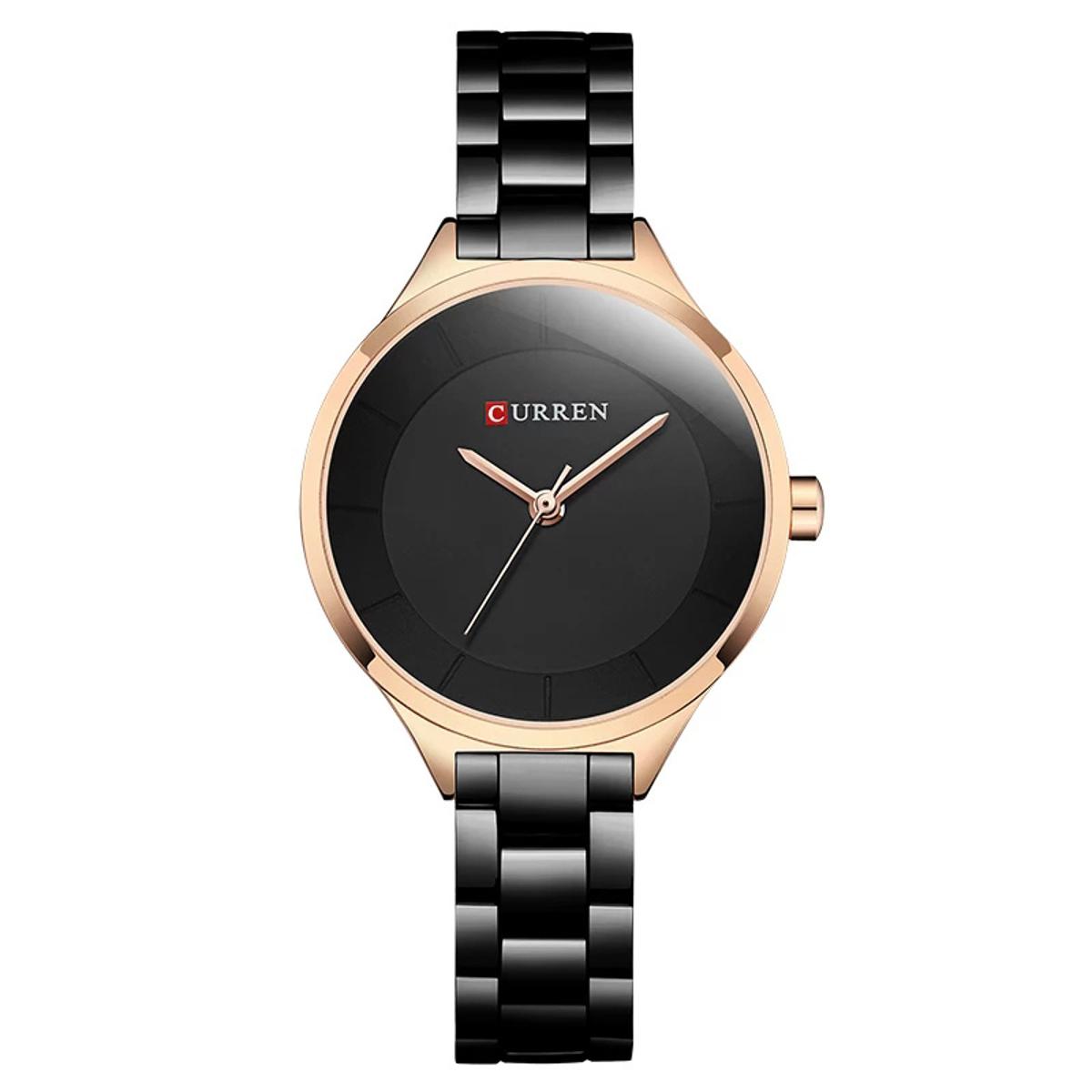 Picture of CURREN 9015 Women's Watch Luxury Stainless Steel Ladies Watch - Black