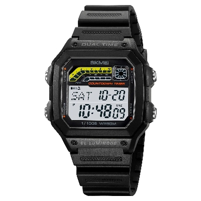 Picture of SKMEI 2307 Men Electronic Watch Waterproof Sports Wristwatch Dual Time Male Digital Watch