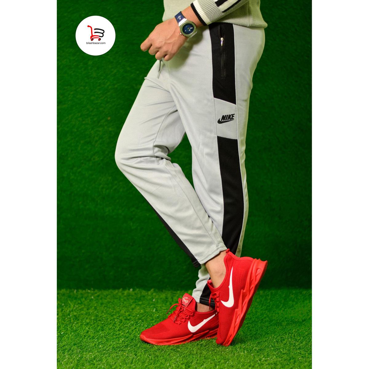 Picture of Grey and Black Color Com fortable Trouser for Men's