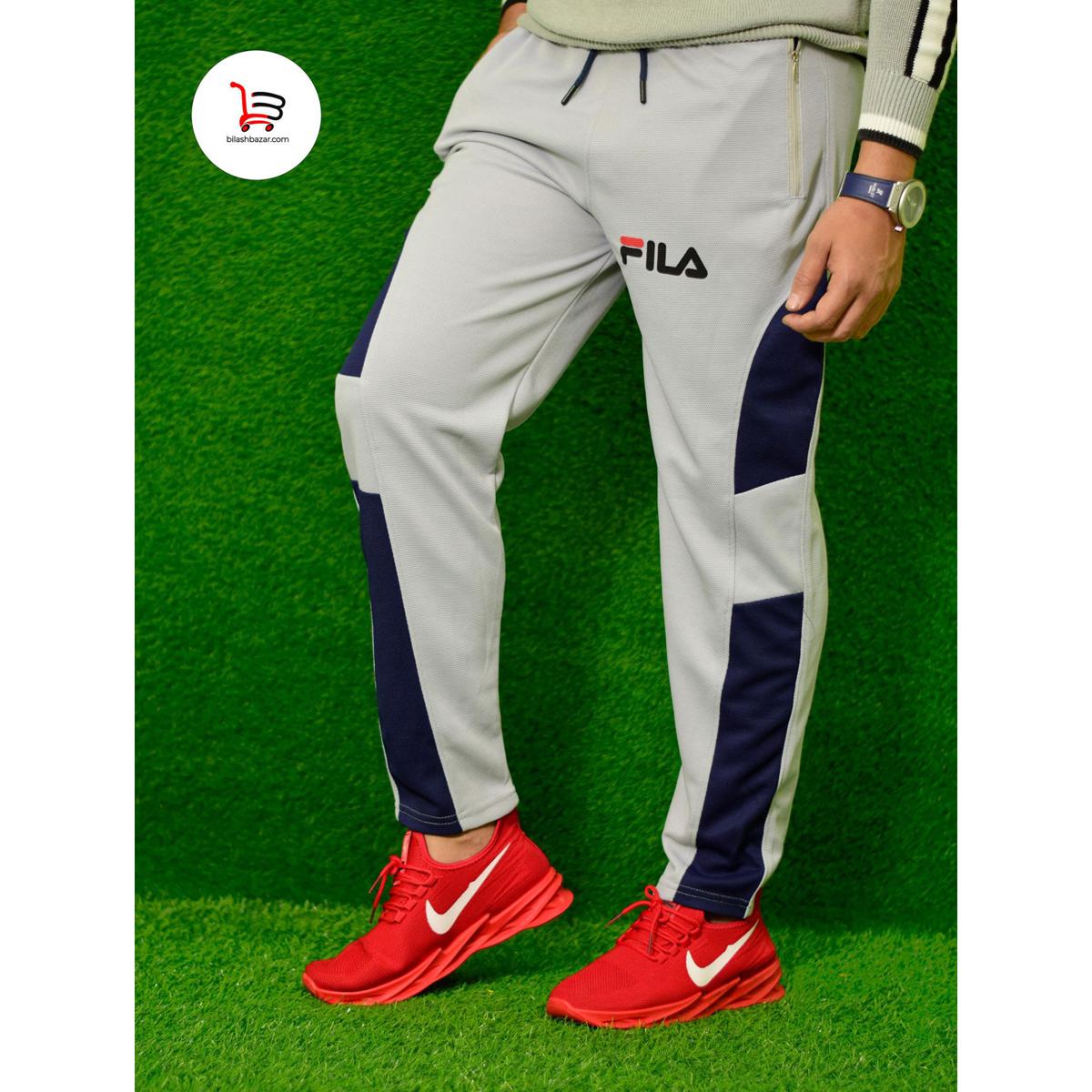 Picture of Grey and Navy Blue Color Comfortable Trouser for Men's