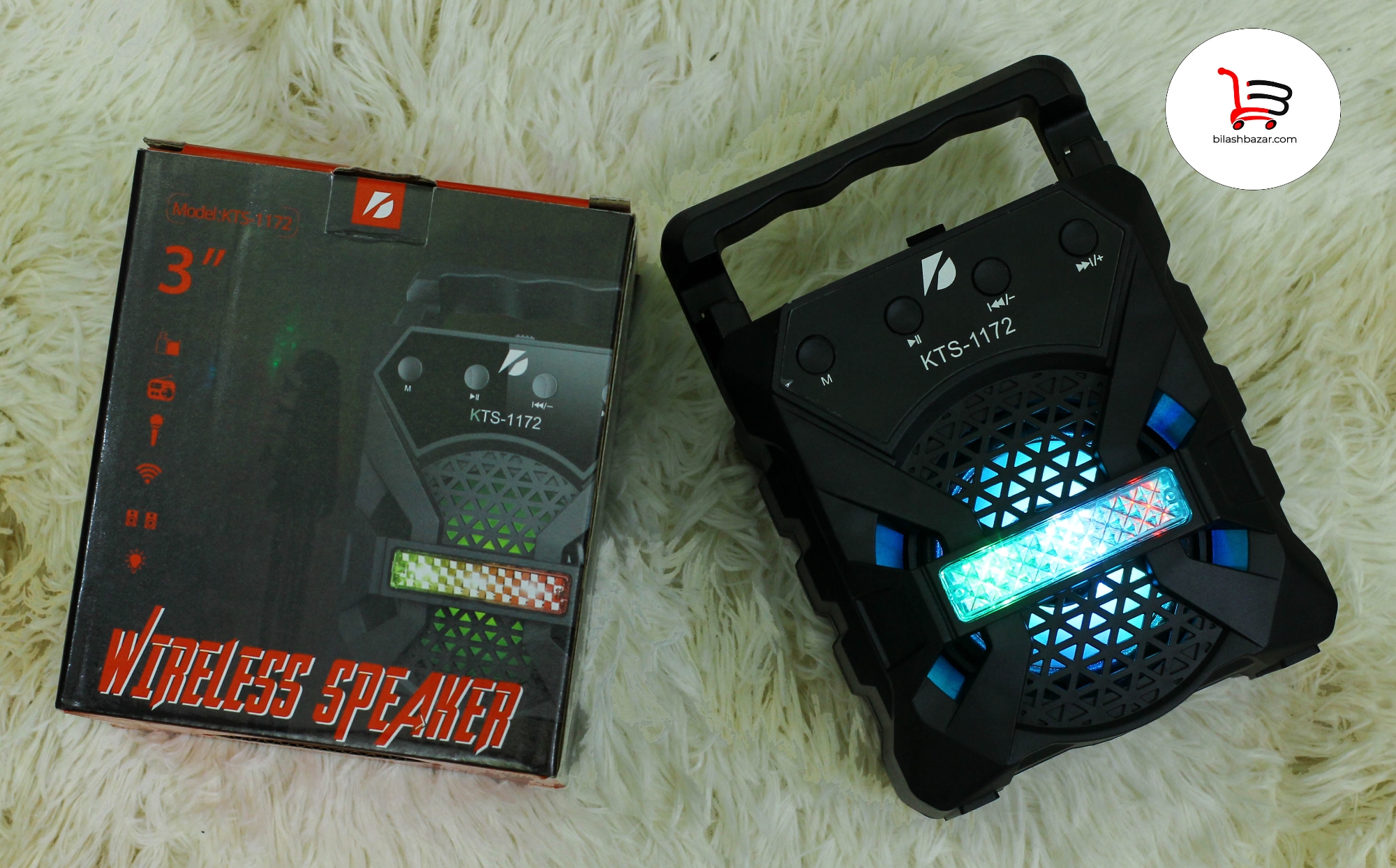Picture of Sound Box KTS 1172 Wireless Bluetooth Speaker With Microphone System