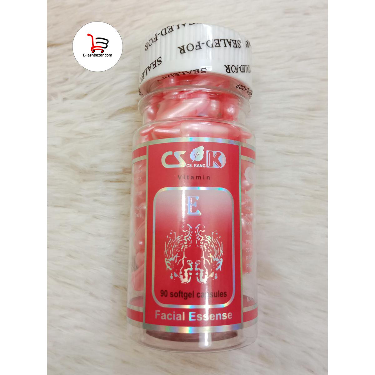 Picture of Vitamin E Capsule for Face - 90 Pieces capsules - Face Wash - Face Wash